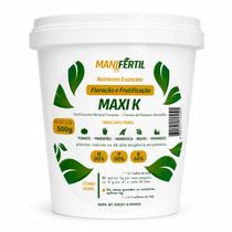 Maxi K (CLORETO DE POTÁSSIO 60% FERTILIZANTE MINERAL SIMPLES) 500gr Maxi K (CLORETO DE POTÁSSIO 60% FERTILIZANTE MINERAL SIMPLES) 500gr