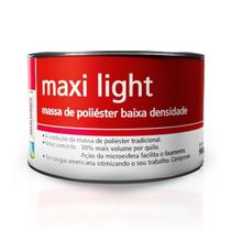 MAXI LIGHT MASSA POLIESTER 900g - MAXIRUBBER MAXI LIGHT MASSA POLIESTER 900g - MAXIRUBBER