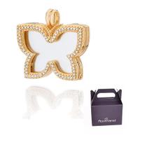 Maxi Pingente Borboleta Amores Guardados Rommanel 542876