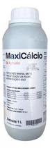 MaxiCalcio Fertilizante Mineral Misto Fertirrigação e Solo 1 Litro - Agrivalle Maxi Calcio