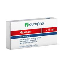 Maxicam 2 0 Mg 10 Comprimidos