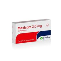 Maxicam 2,0mg - 1 Cartela Avulsa C/ 10 Comp Maxicam 2,0mg - 1 Cartela Avulsa C/ 10 Comp