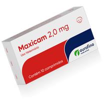 Maxicam 2mg 10 Comprimidos - Ourofino Pet