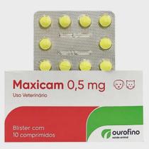 Maxicam Ourofino 0,5mg Blister Com 10 Comprimidos