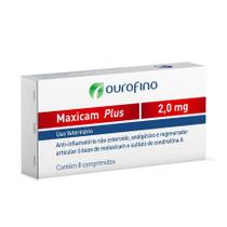 Maxicam Plus Ourofino 2mg 8 Comprimidos