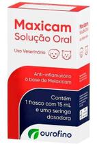 Maxicam solucao oral 15ml