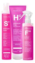 Maxiline Ouse Kit Shampoo, Máscara, Finalizador Profissional Maxiline Ouse Kit Shampoo, Máscara, Finalizador Profissional