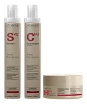 Maxiline Trends Pós Química Kit Shampoo, Condicionador E Máscara Maxiline Trends Pós Química Kit Shampoo, Condicionador E Máscara
