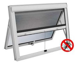 Maxim Ar Alumínio Com Tela Mosqueteira Integrada Vidro Mini