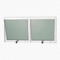 Maximar 2 Seções C Vidro Mini Boreal Branco 60x120 Brimak