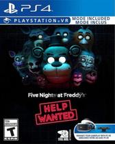 Máximo entretenimento de videogame Five Nights at Freddy's PS4