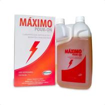 Máximo Pour On Biovet Carrapaticida E Mosquicida - 1 Litro