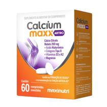 Maxinutri Calcium Maxx Artro 60cp Cálcio e Articulações