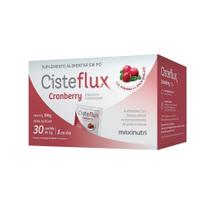 Maxinutri Cisteflux Cranberry Display 30 sachês de 5g Cranberry com vitamina C e zinco