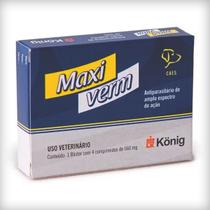 Maxiverm Amplo Espectro König - 4 Comprimidos Maxiverm Amplo Espectro König - 4 Comprimidos