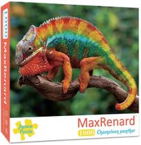 MaxRenard Camaleon Panther Puzzle Colorido Animal Jigsaw Puzzle 1000 Peças para Adultos Família Jogo Home Wall Decoração