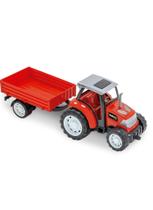 Maxx trator serie carreta vermelha- usual plastic (17693)