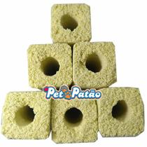 Maxxi bacteria house quadrada grande pacote c/ 6 unid - tubos de ceramica Maxxi bacteria house quadrada grande pacote c/ 6 unid - tubos de ceramica