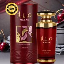 Mayar Cherry Intnese Vermelho Lattafa EDP 100ml perfume árabe Mayar Cherry Intnese Vermelho Lattafa EDP 100ml perfume árabe