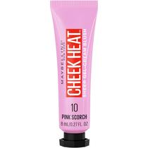 Maybelline Cheek Heat Gel-Cream Blush Maquiagem, Leve, Sensação Respirável, Pura Descarga de Cor, Natural-Looking, Dewy Finish, Oil-Free, Pink Scorch, 0.27 Fl Oz