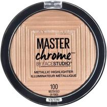 Maybelline Master Chrome Highlighting Pó Iluminador Cor: 100