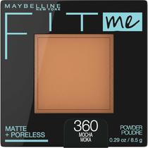 Maybelline New York Fit Me Matte + Poreless Powder Makeup, Mocha, 0.29 Ounce, 1 Count