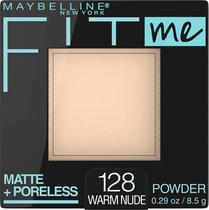 Maybelline New York Fit Me Matte + Poreless Pressed Face Powder Makeup, Warm Nude, 0.28 Onça, Pack of 1