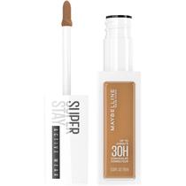 Maybelline New York Super Stay Liquid Concealer Makeup, Full Coverage Concealer, Até 30 Horas Wear, Transfer Resistant, Natural Matte Finish, Oil-Free, Disponível em 16 Tons, 50, 0.33 Fl Oz