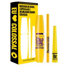 Maybelline NY Kit Colossal - Máscara de Cílios + Delineador + Lápis