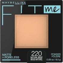 Maybelline Pó Compacto Fit Me Matte + Poreless, Bege Natural - Maybelline New York