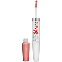 Maybelline Super Stay Batom líquido 24hrs 2 etapas Cor: 150 Timeless Toffee