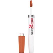 Maybelline Super Stay Batom líquido 24hrs 2 etapas Cor: 910