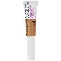 Maybelline Super Stay Cobertura completa, Clareamento, Longa Duração, Corretivo Sub-olho Maquiagem Líquida Forup a 24H Wear, com Aplicador de Remo, Bronzeado, 0,23 fl. oz.