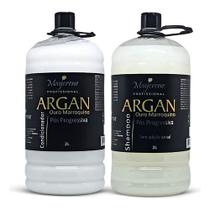 Maycrene Kit Shampoo+Condicionador Argan pós progressiva 2L Maycrene Kit Shampoo+Condicionador Argan pós progressiva 2L