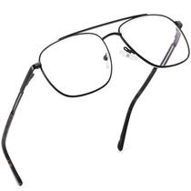 MAYSUNGLASS Óculos de Leitura Aviador Preto com Filtro de Luz Azul MAYSUNGLASS Óculos de Leitura Aviador Preto com Filtro de Luz Azul