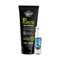 Mboah No Plastic 200g + Seal Up 30ml Filme Plástico Tattoo