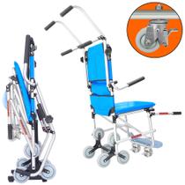 MCDE33 - Cadeira de Rodas Dobrável Para Subir e Descer Escadas: Cadeira-Estrela - MARIMED