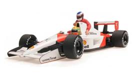 Mclaren honda mp4/6 1991 ayrton senna gp mexico carona para alesi