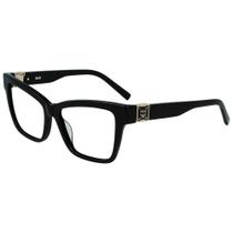 MCM MCM2719 001 Óculos de armação de acetato quadrado preto feminino