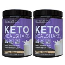 Meal Shake KETO SCIENCE Vanilla Cream, 28 porções, 2 pacotes