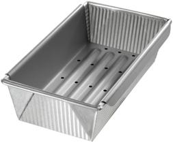 Meat Loaf Pan USA Pan Bakeware em aço aluminizado 10x5x3in