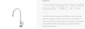 Meber Torneira Balc Ba 1/4v 1188 C14 26775.6 Meber Torneira Balc Ba 1/4v 1188 C14 26775.6