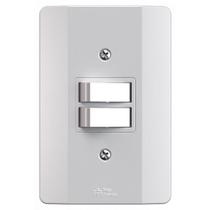 Mec-tronic - conjunto 4x2 - 2 interruptores simples Mec-tronic - conjunto 4x2 - 2 interruptores simples