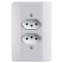 Mec-tronic - conjunto 4x2 - 2 tomadas 20a Mec-tronic - conjunto 4x2 - 2 tomadas 20a