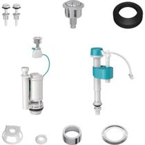 Mecanismo Acoplado Deca Kit Universal Superior 3/6L Cr 1100Si6001 Mecanismo Acoplado Deca Kit Universal Superior 3/6L Cr 1100Si6001