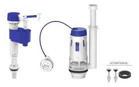 Mecanismo Completo Entrada/Saida Dual Flush Universal Censi - 9562 9562 - Dual Flush Mecanismo Completo Entrada/Saida Dual Flush Universal Censi - 9562 9562 - Dual Flush