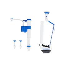Mecanismo Completo Para Caixa Acoplada Entrada/Saída Com Acionador Simples Blukit 340215