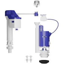 Mecanismo Completo Universal Duplo MDU3-R para Caixa Acoplada com 3 Acionamentos Astra Mecanismo Completo Universal Duplo MDU3-R para Caixa Acoplada com 3 Acionamentos Astra