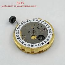 Mecanismo De Relógio Automático Mecânico Miyota 8215 Original Japonês Com 21 Joias E Data Às 3 Horas Mecanismo De Relógio Automático Mecânico Miyota 8215 Original Japonês Com 21 Joias E Data Às 3 Horas