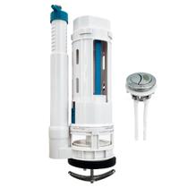 Mecanismo De Saída Para Caixa Acoplada Monobloco Dual Flush Smart Depot Com Botão Acionamento Descarga Superior Duplo